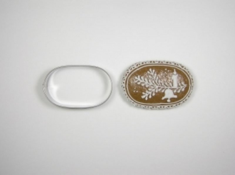 Vykraj. OVÁL MOKA č.3 (6cm)