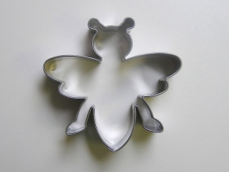 Vykraj. VČELA 59x60cm nerez