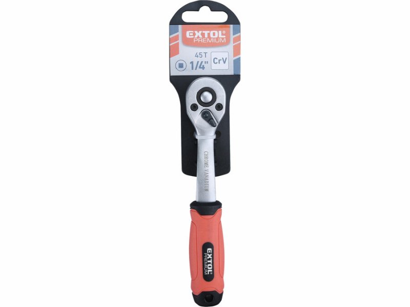 Ráčna 1/4" tvarovaná 45z. 143mm  8816454