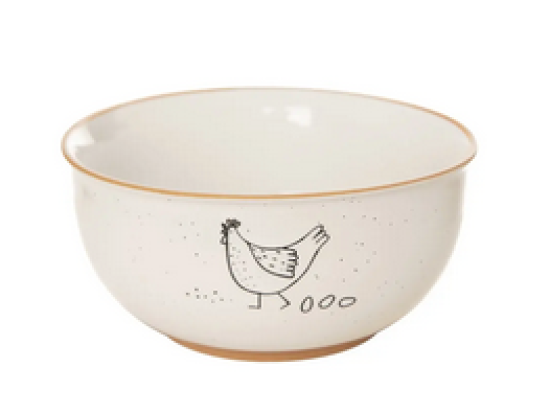 Miska ker. STATEK slepice pr. 13,5cm