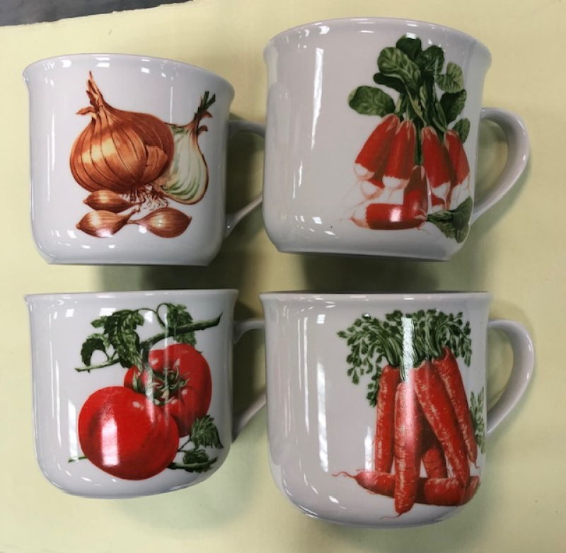 Hrnek vařák 0,65 zelenina mix dekorů