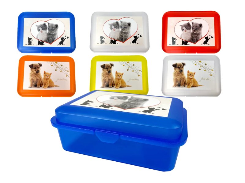 Box svačin. 18x13cm MAZLÍČCI