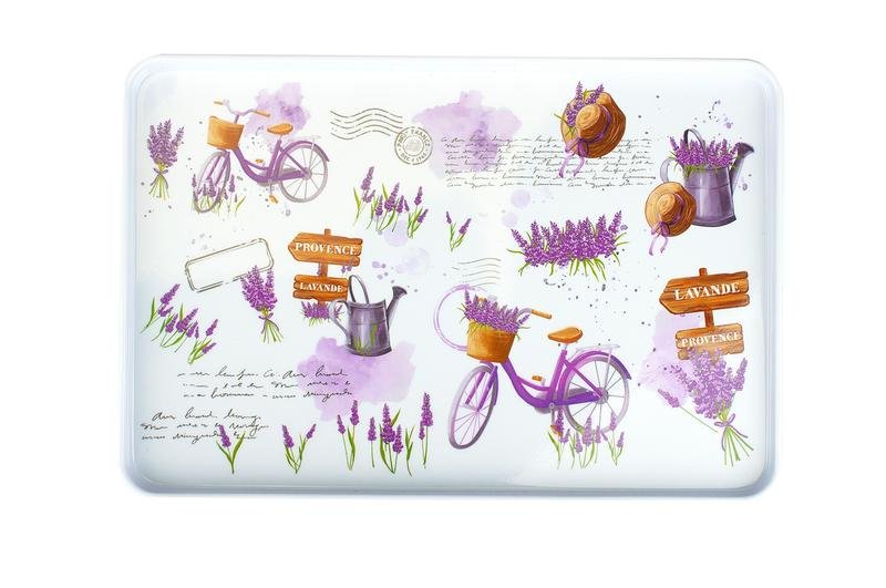 Podnos obdél. levandule 40x27cm