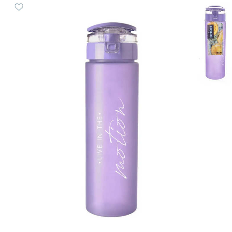 Láhev na vodu tritan 0,63 l fialová