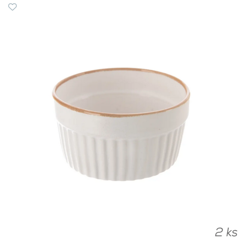 Miska zapékací ker.9cm 2ks