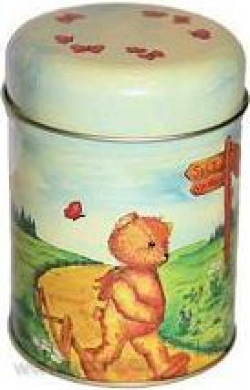 Plech.čaj kulatá 100g TEDDY