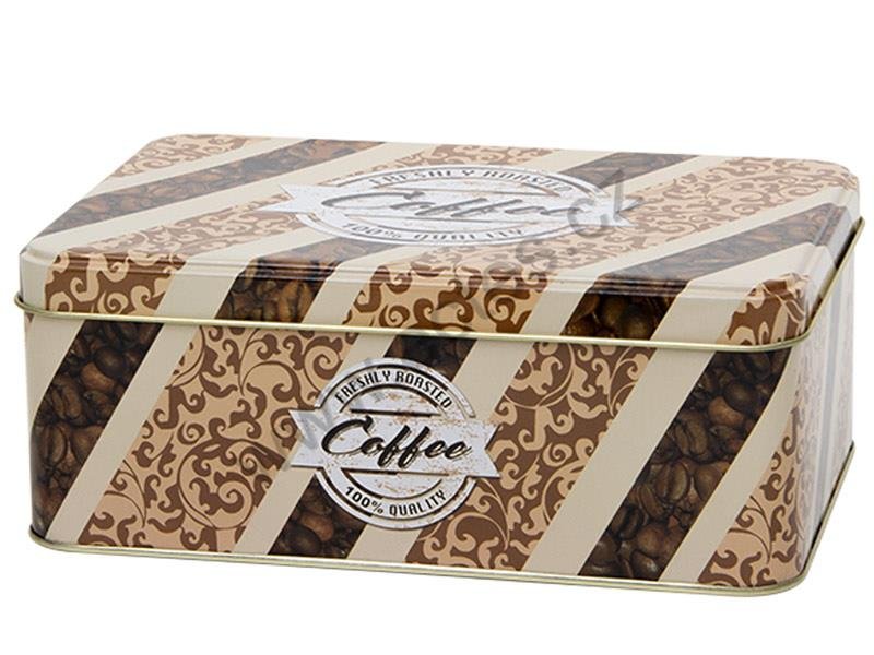 Plech.obd.větší s pantem FRESHLY ROASTED