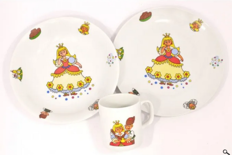 Dětská sada 3d  PRINCEZNA