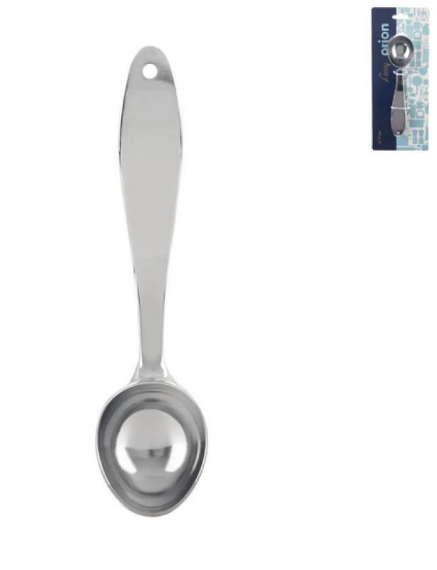 Naběračka-lžíce na zmrzlinu pochrom. kov