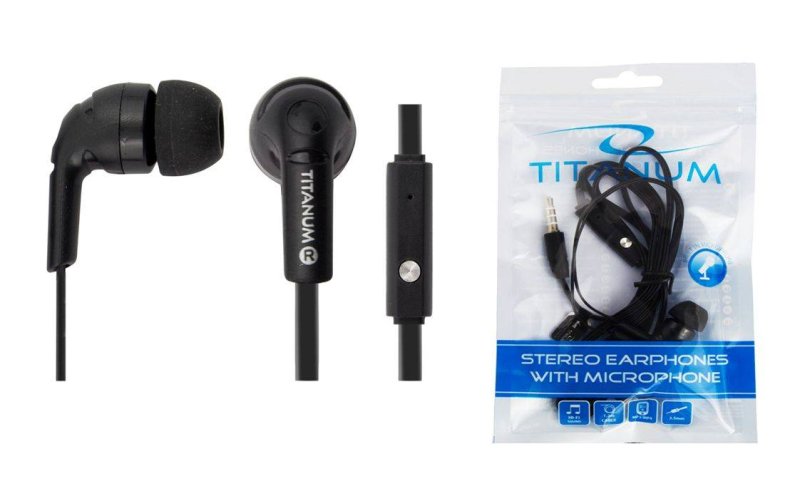 ESPERANZA kabelová sluchátka s mikrofonem TH109K TITANIUM