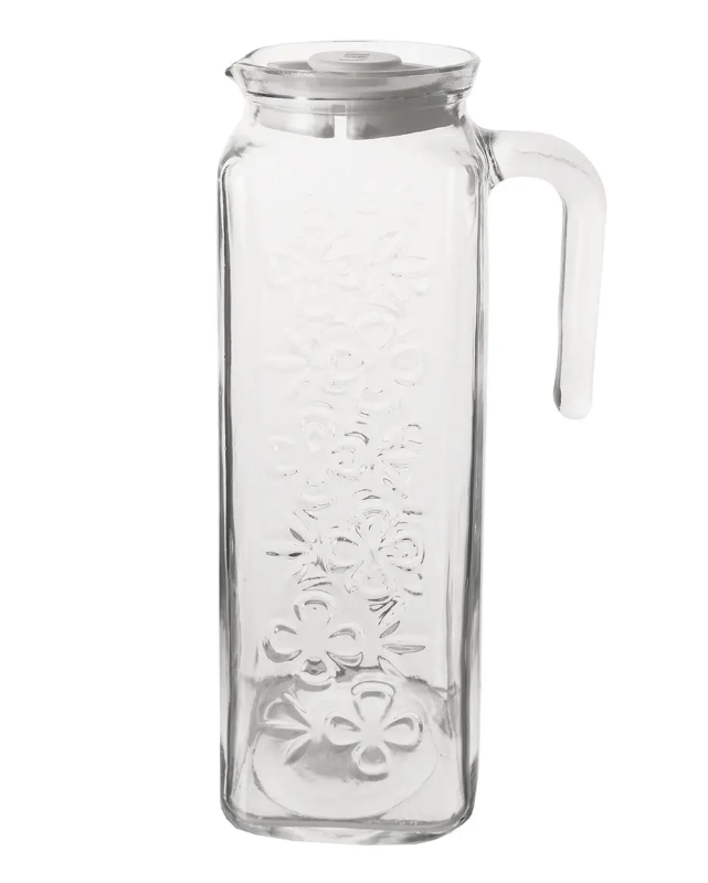 Džbán skleněný 1,2l s víkem