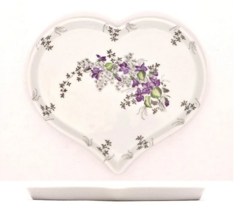 Miska SRDCE FIALKA HOLAND T94 Dubí 2.j.