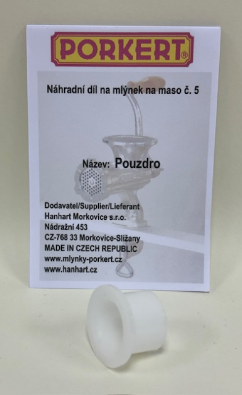 Pouzdro k mlýnku na maso Porkert č. 5