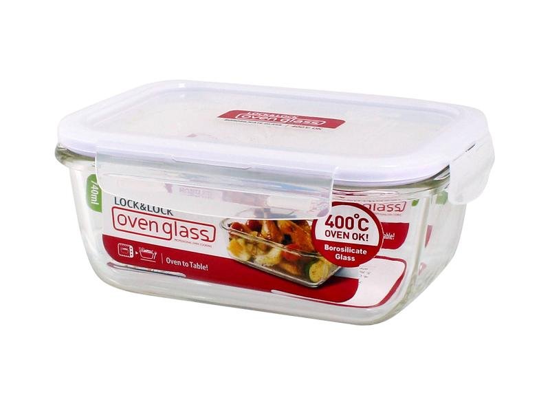 Dóza sklo UH víko 740ml LOCK