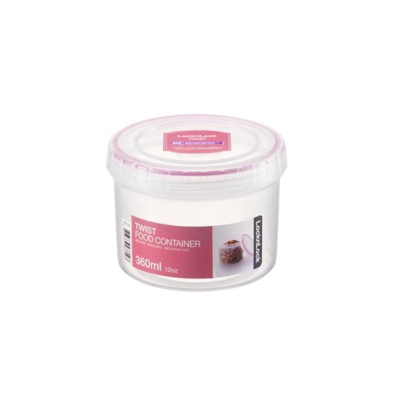 Doza na potr.LOCK 360ml TWIST kulatá