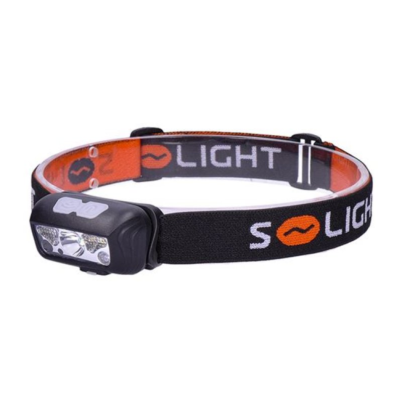 Solight LED čelová nabíjecí svítilna, 650lm, Li-Ion