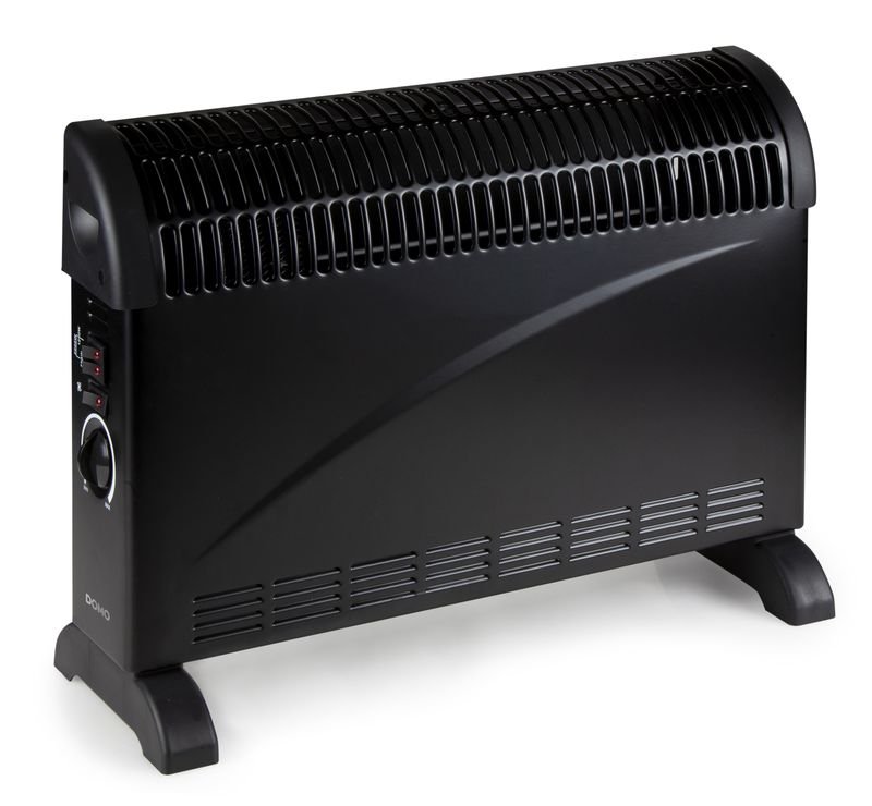 DOMO-DO7350CH konvektor s ventilátorem 2kW černý