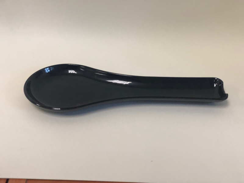 Odkladač na naběračku černý Porelin