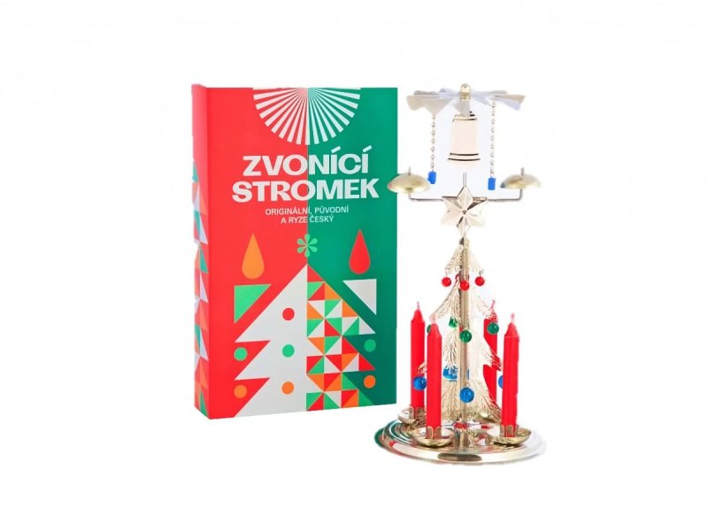 Stromek zvonící - stříbrný