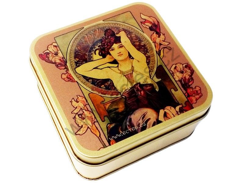 Plech.čtver.88x88mm Ametyst A.Mucha