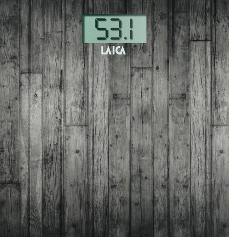 Váha osobní PS1065N šedé dřevo