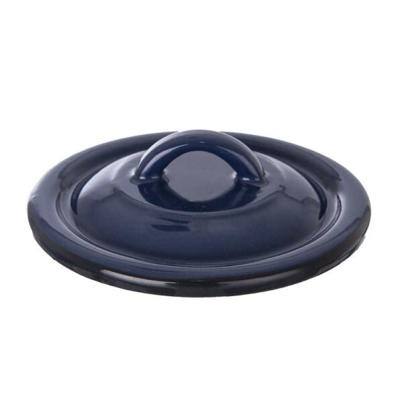 Poklice smalt 16cm MODRÁ