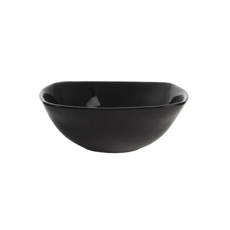 Miska sklo LUNA black 11,5x11,5 cm
