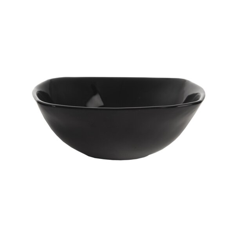 Miska sklo LUNA black 15x15 cm