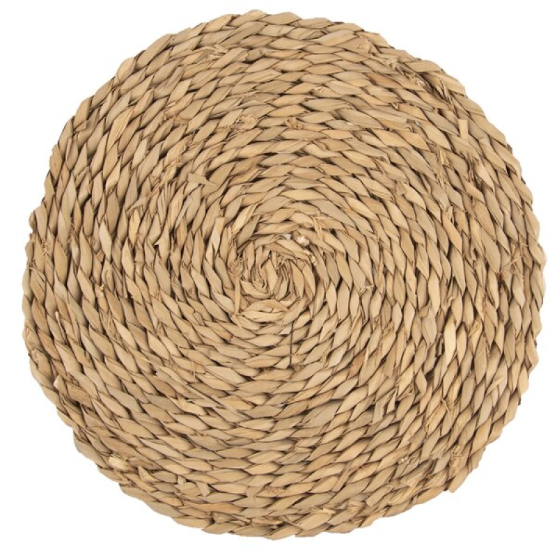 Prostírání listy rákosu kulaté 35cm