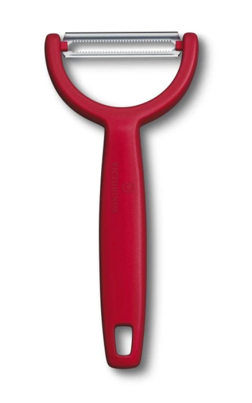 Škrabka Ypso vroubkovaná červená