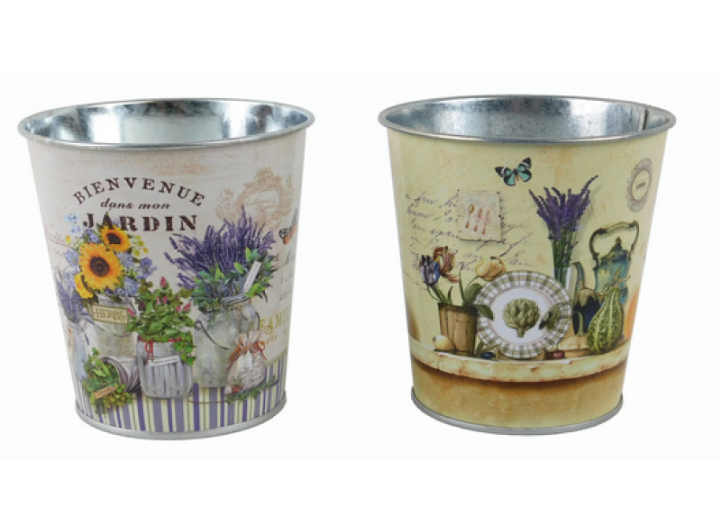 Obal na květináč kov 10x10cm