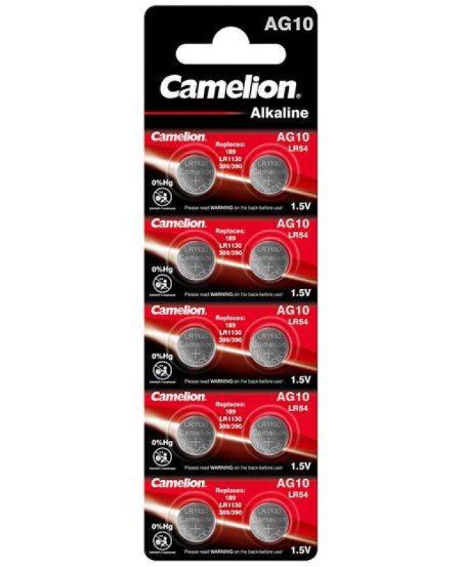 CAMELION AG10 baterie (389,LR54,1130)