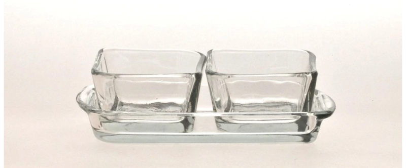 Sada misek na dip 2+1 sklo