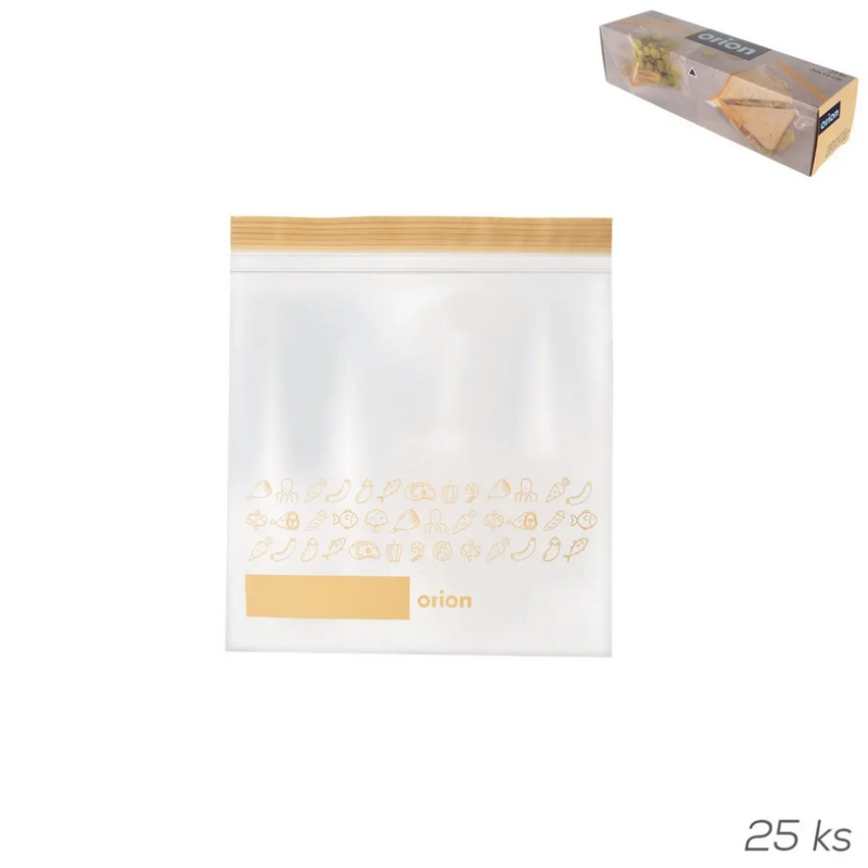 Sáček zip UH 25 ks 20x18cm