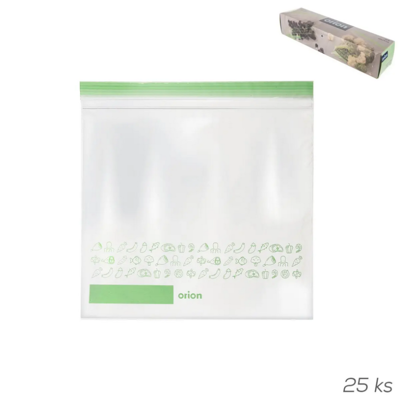 Sáček zip UH 25 ks 25x24cm