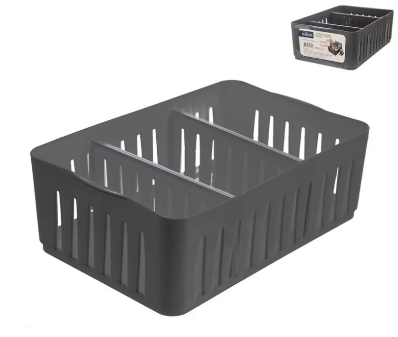 Organizér Flexi šedý 24x16x8cm