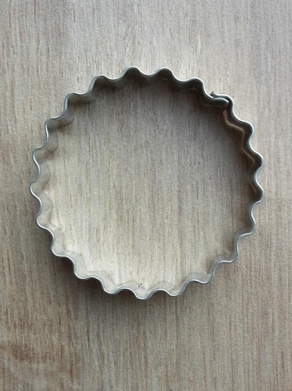 Vykrajovačka kolečko vroubk.velké