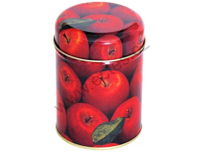 Plech.čaj kulatá 100g APPLES