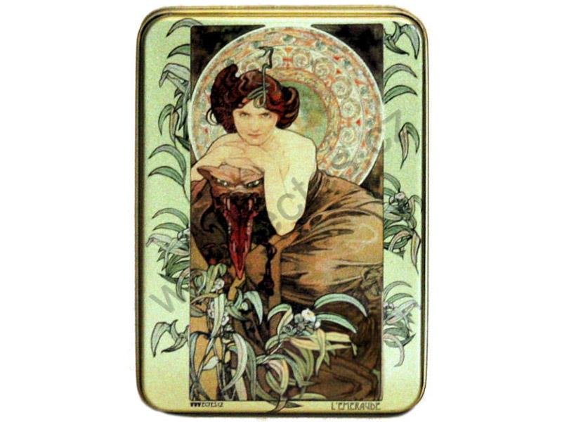 Plech.obd.143x101cm Smaragd A.Mucha