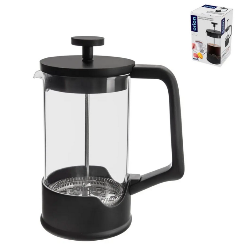 Konvice BLACK 0,65L french press