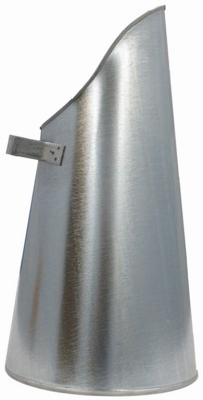 Uhlák násypný pozinkovaný  kulatý