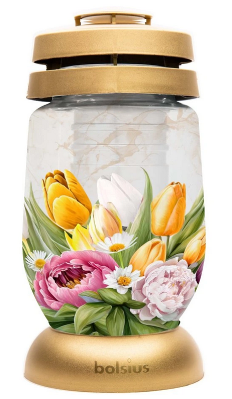 Svíčka hřbit.v lucerně 36h jaro