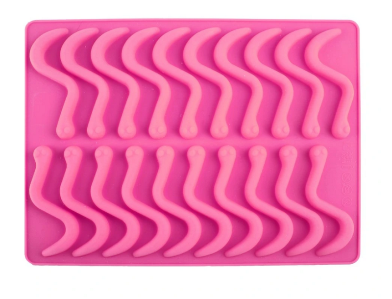 Forma silik.na žížaly s pipetou