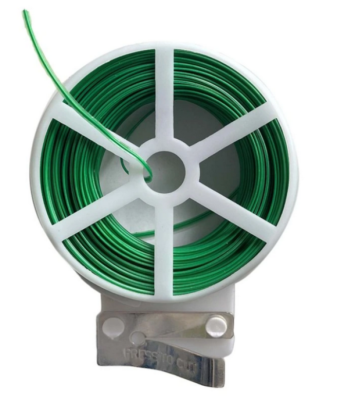 Drát vázací 30m/0,4mm s řezačkou