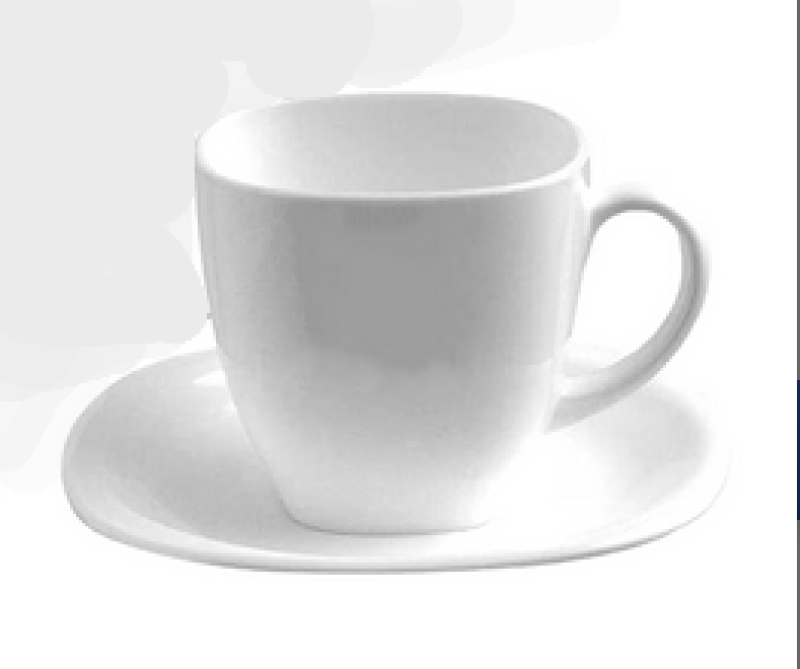 Šapo tvrz.sklo 85ml bílé hladké DH