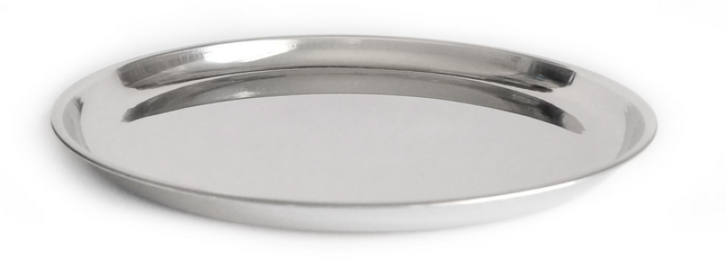 Podnos nerez ovál 21cm