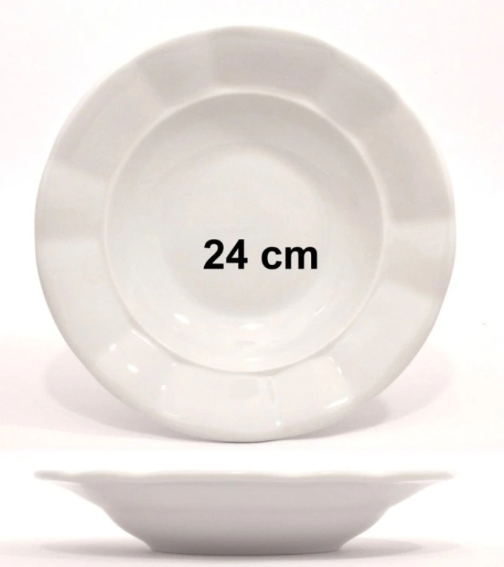 Talíř hluboký 24cm Benedikt ned.