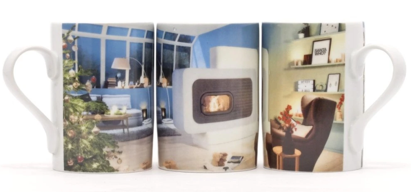 Hrnek dekor ROKY 280ml zimní pohoda 2.j.