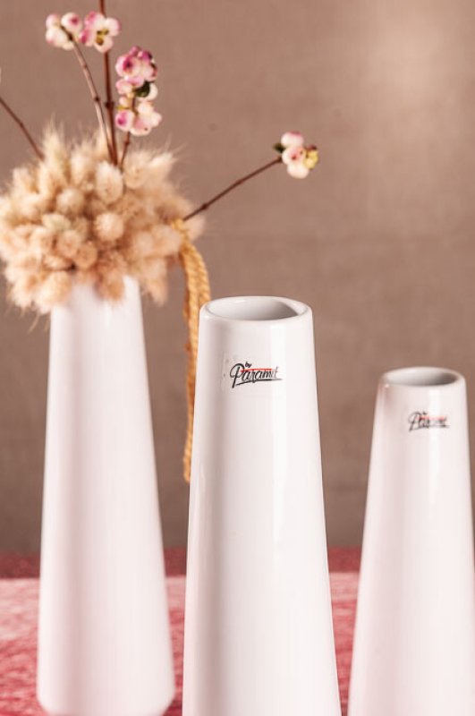 Váza 24cm IBIZA bílá