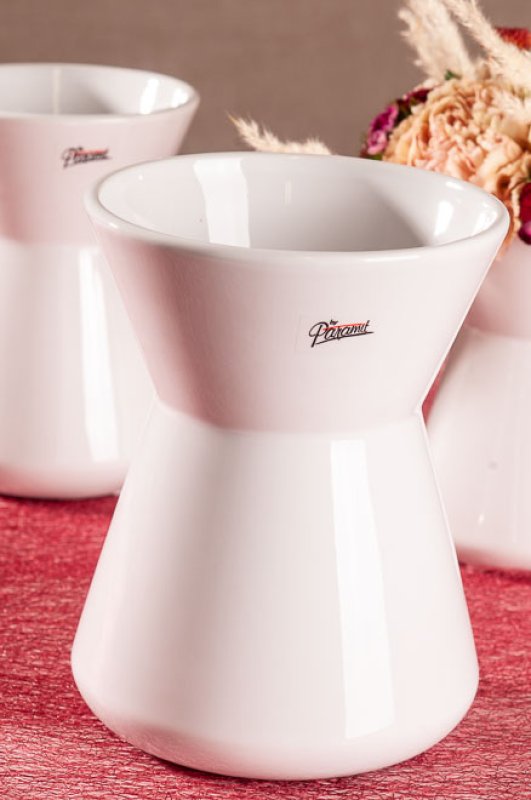 Váza CORDOBA bílá 18cm